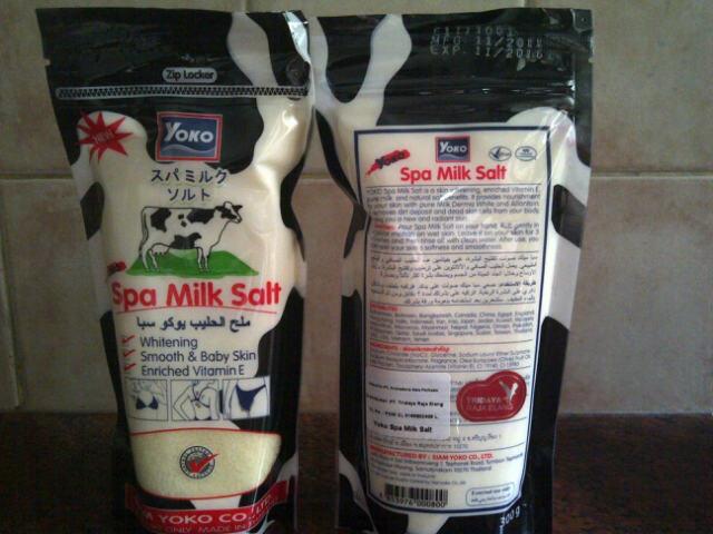 Yoko SPA Milk Salt pemutih badan